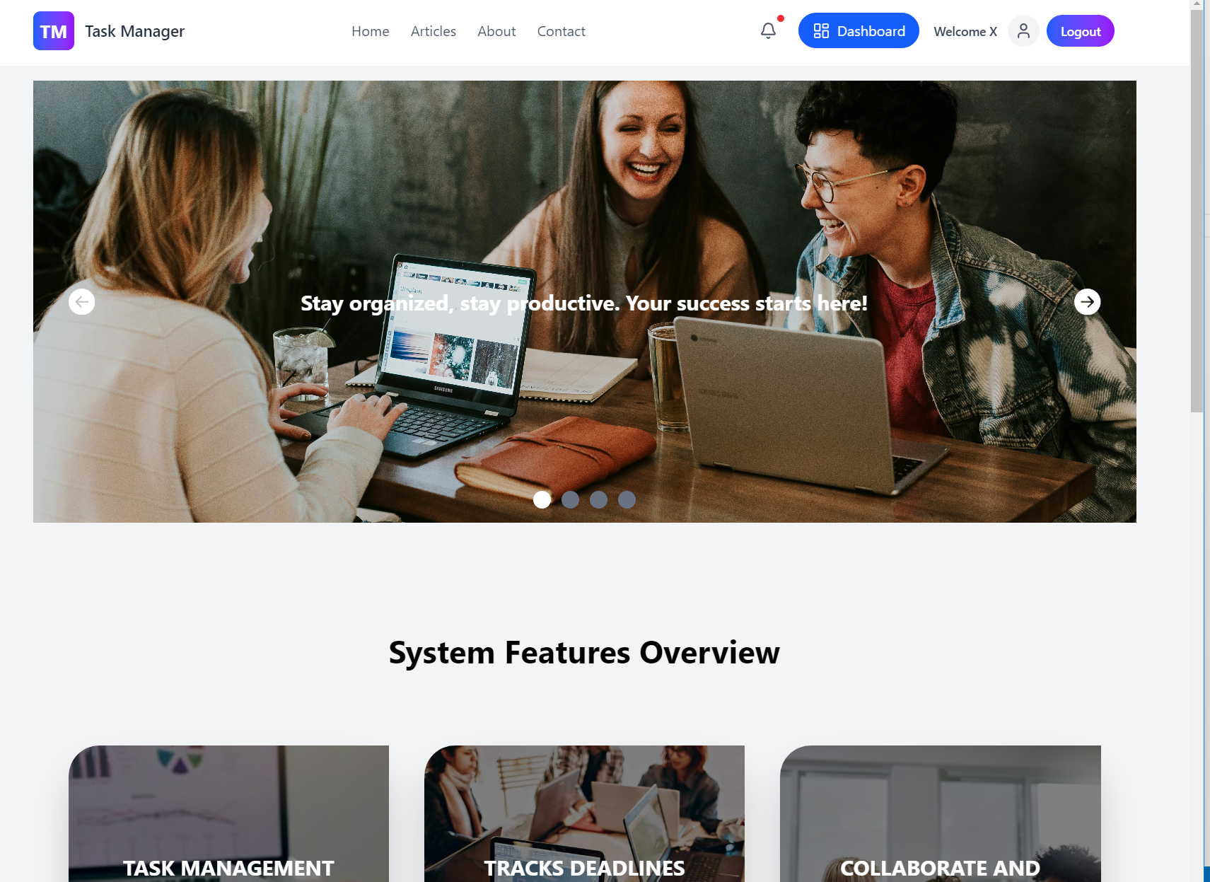 Task Manager Project Image